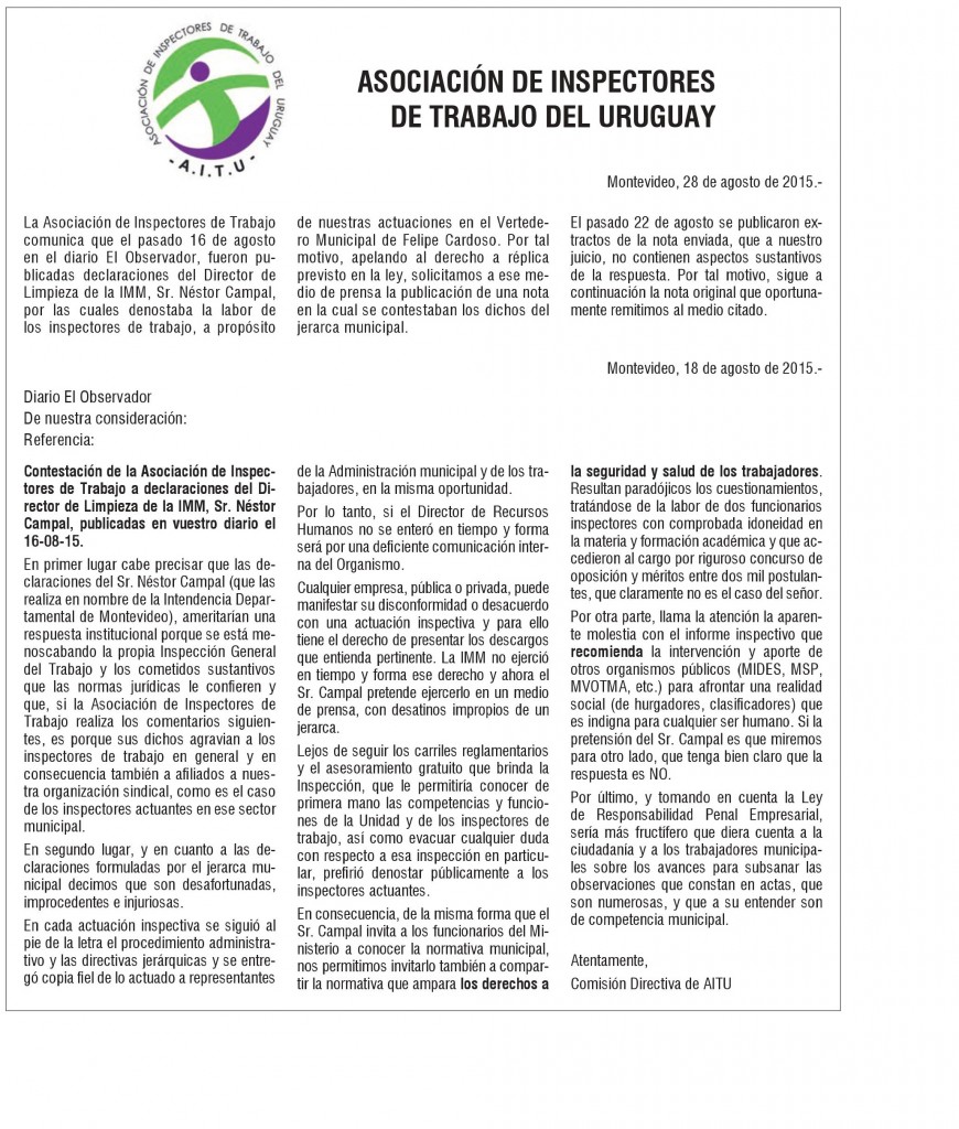 INSPECCION EN VERTEDERO MUNICIPAL III